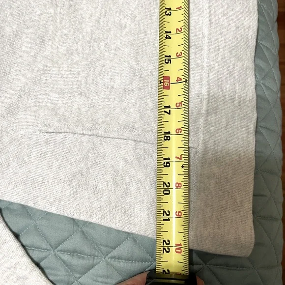 J Jill Sz Small Top cashmere cotton blend Gray long sleeves - Picture 10 of 12